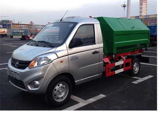 國五福田伽途小型勾臂垃圾車圖片